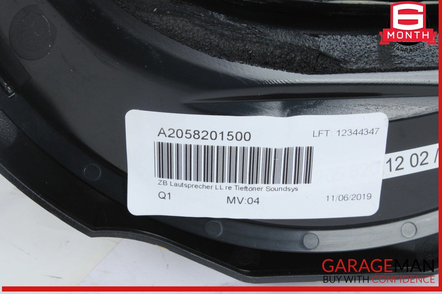 15-20 Mercedes W205 C300 Front Left and Right Side Door Sound Speaker 2058201400