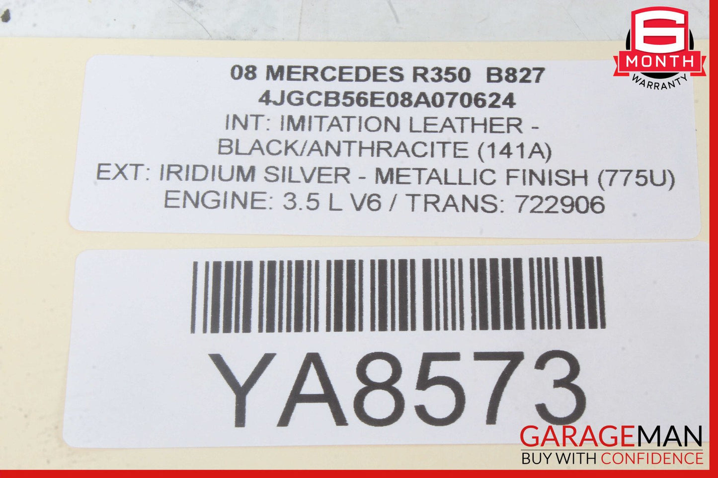 06-13 Mercedes W251 R350 R500 ML350 GL450 Steering Column Cover Trim Black OEM