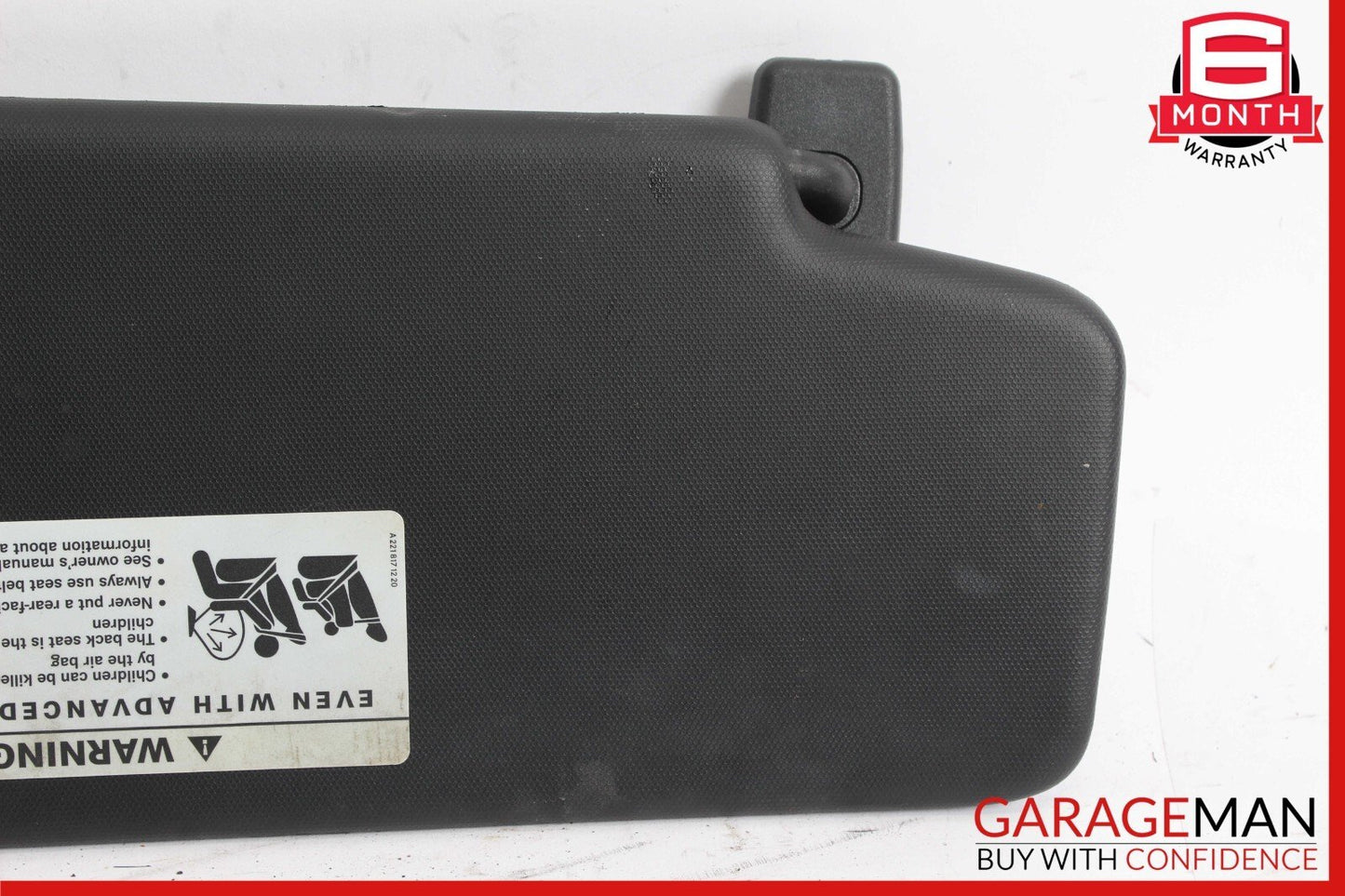 08-14 Mercedes W204 C300 C250 Front Left Side Sun Visor Sunvisor Shade Cover OEM