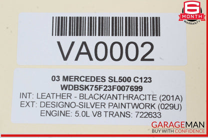 00-06 Mercedes R230 SL500 CL500 Voice Command Control Module Unit SYN9266A