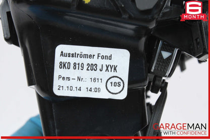 13-17 Audi Q5 SQ5 Rear Center Console Heater AC A/C Air Vent 8K0819203 OEM