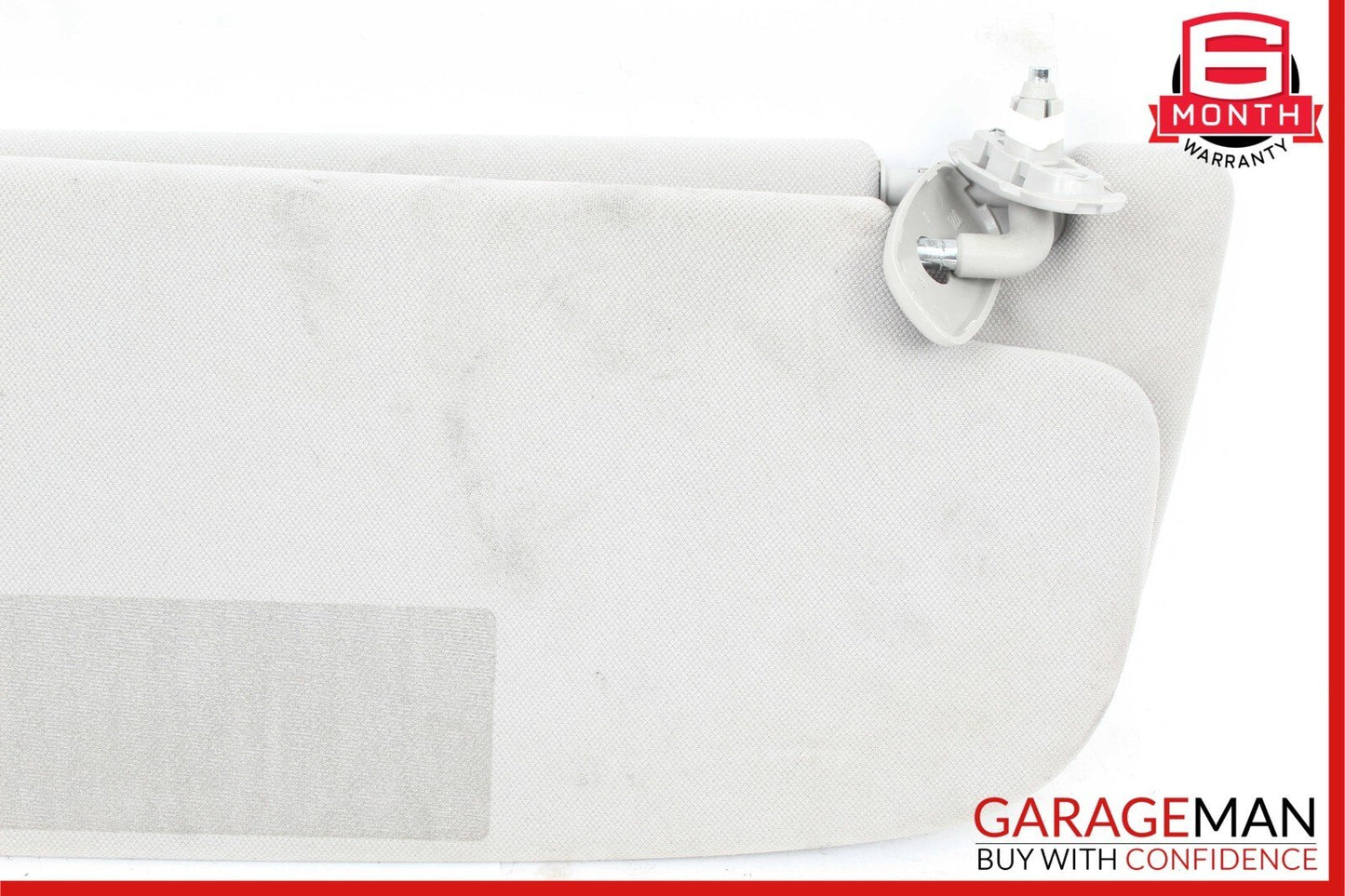 07-14 Mercedes CL550 S550 Front Right Sun Visor Sunvisor Shade Suede Cover Grey