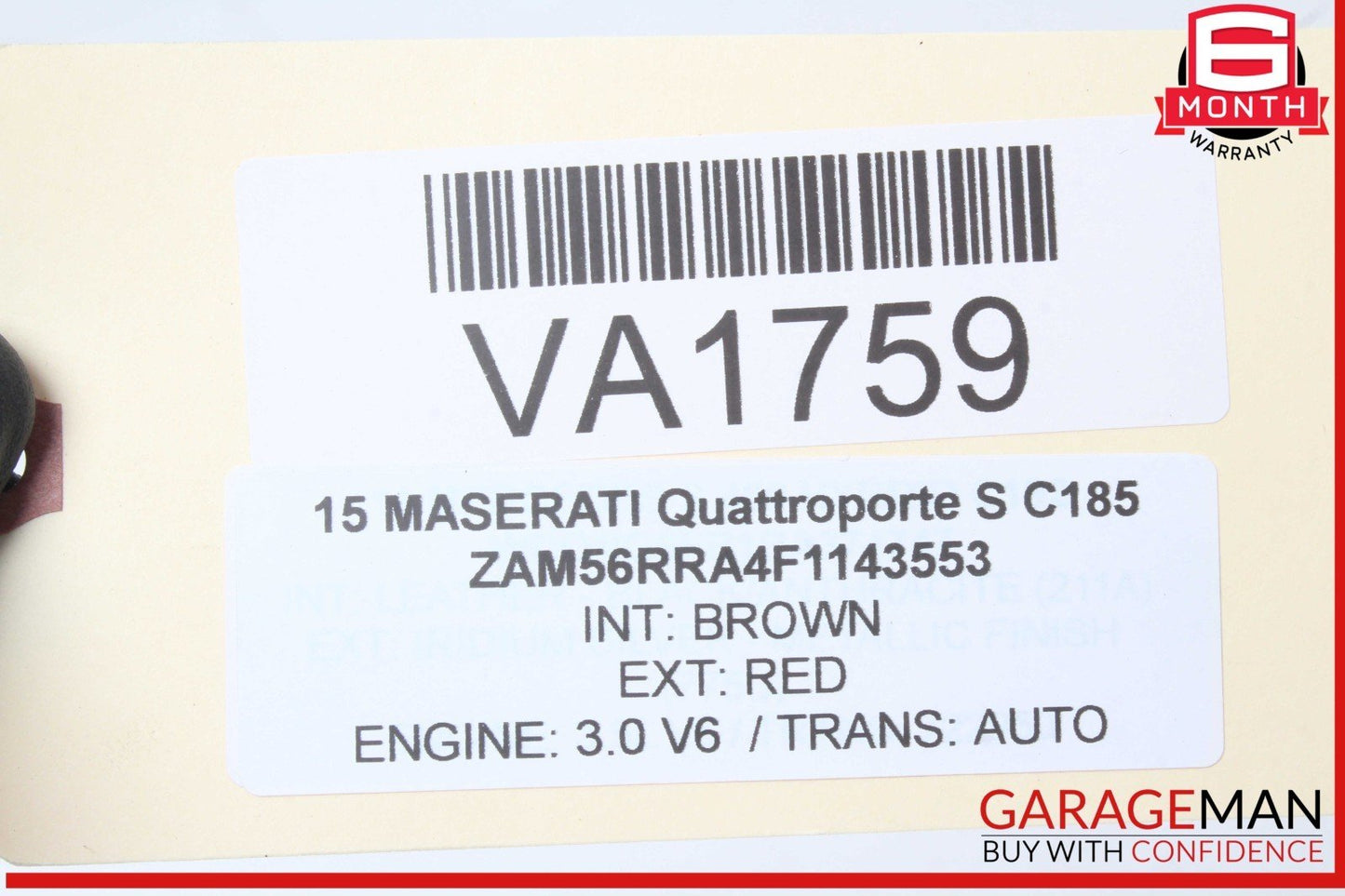 14-20 Maserati Quattroporte M156 S Q4 Front Right Seat Heated Control Module OEM