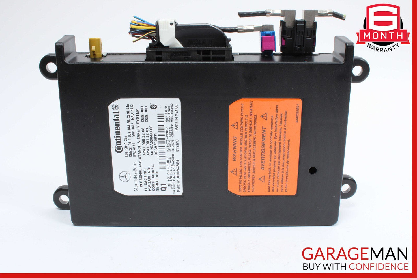Mercedes-Benz A2319012201 Engine Control Module ECM 2319000904 2002-2005