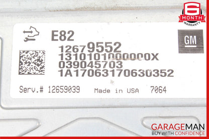 17-20 Cadillac XT5 Engine Computer Control Module Unit ECU ECM 12679552 OEM