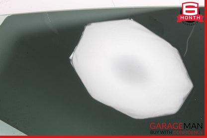 08-17 AUDI S5 FRONT LEFT DRIVER DOOR WINDOW GLASS OEM