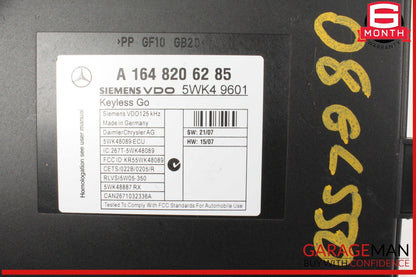 06-12 Mercedes X164 GL550 ML350 ML63 AMG Keyless Go Control Module Unit OEM