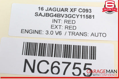 16-20 Jaguar XF Rear Left or Rear Right Side Blind Spot Sensor Control Module