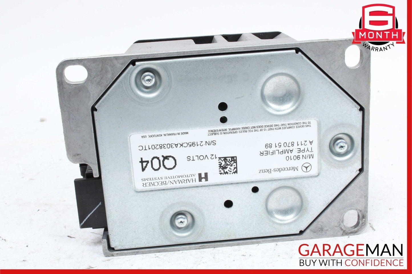 08-18 Mercedes X164 GL450 R350 ML320 Subwoofer Amp Amplifier Harman Becker OEM