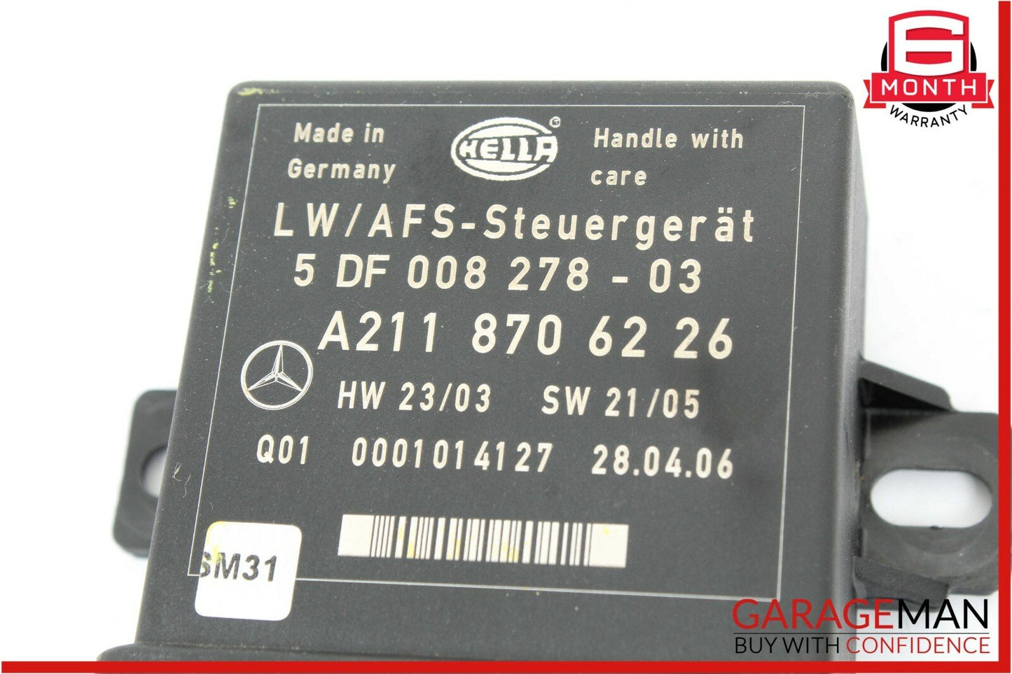 06-09 Mercedes X164 GL450 R350 ML550 Headlight Control Module 2118706226 OEM