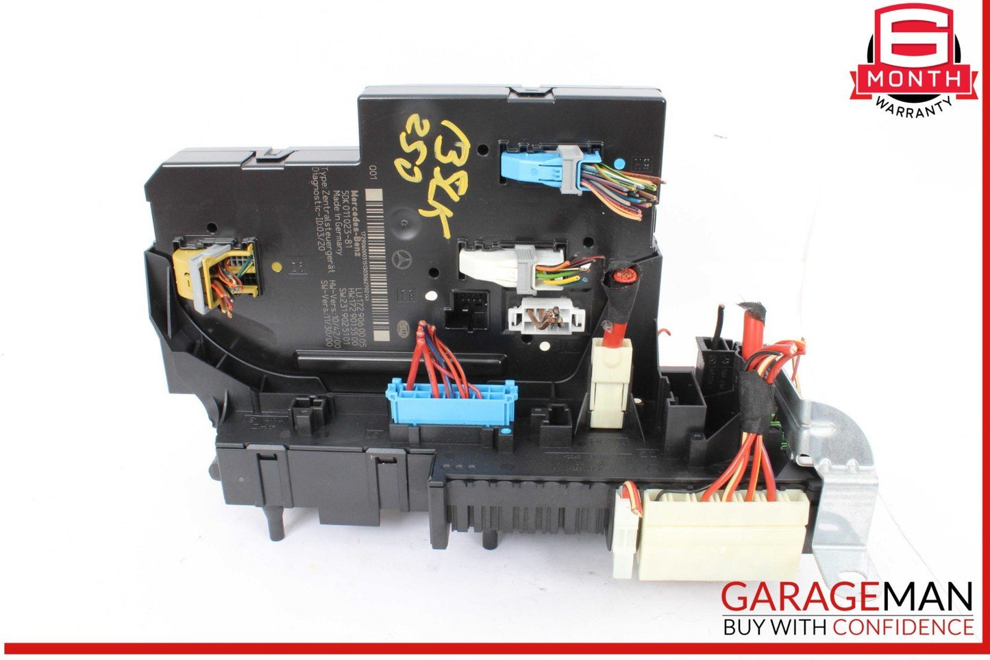 12-16 Mercedes R172 SLK250 SLK350 Rear Fuse Relay Box Module 1729060005 OEM
