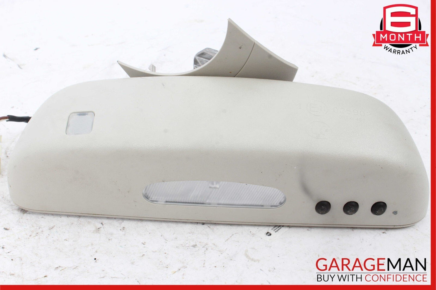 07-09 Mercedes W211 E350 E550 E63 AMG Interior Top Upper Rear View Mirror Grey
