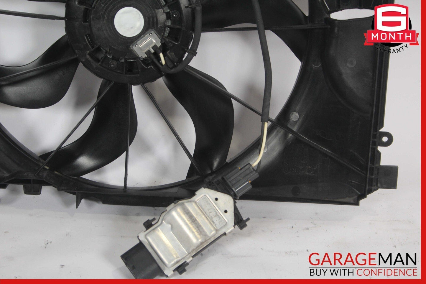 12-20 Mercedes W117 CLA250 SLK250 Engine Radiator Cooling Fan Motor Shroud Assy