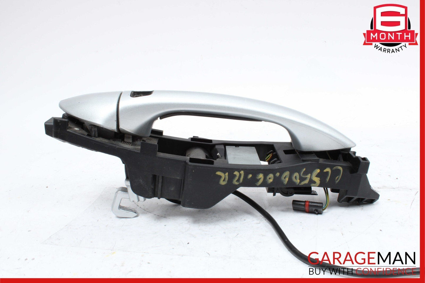 06-11 Mercedes W219 CLS500 Rear Right Passenger Side Exterior Door Handle Silver