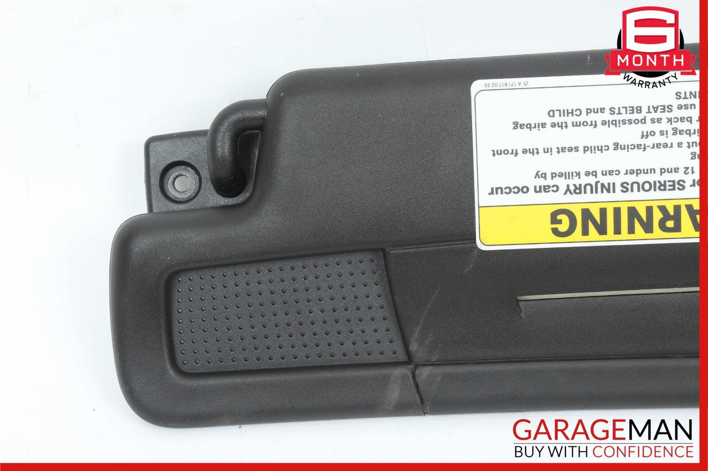 05-11 Mercedes R171 SLK280 Front Right Side Sun Visor Sunvisor Shade Cover