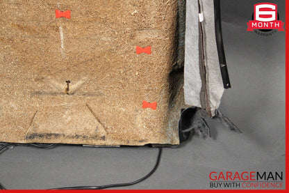 03-09 Mercedes W209 CLK320 Front Left Driver Top Upper Seat Cushion Brown