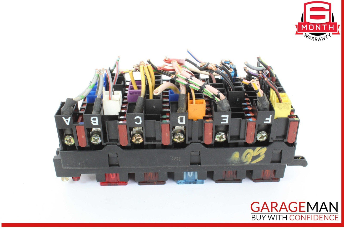 92-99 Mercedes W140 500SEL 300SE S600 CL600 Front SAM Fuse Relay Box Panel OEM