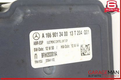 12-19 Mercedes X166 GL450 4MATIC GLS550 ABS Anti Lock Brake Pump Hydraulic OEM