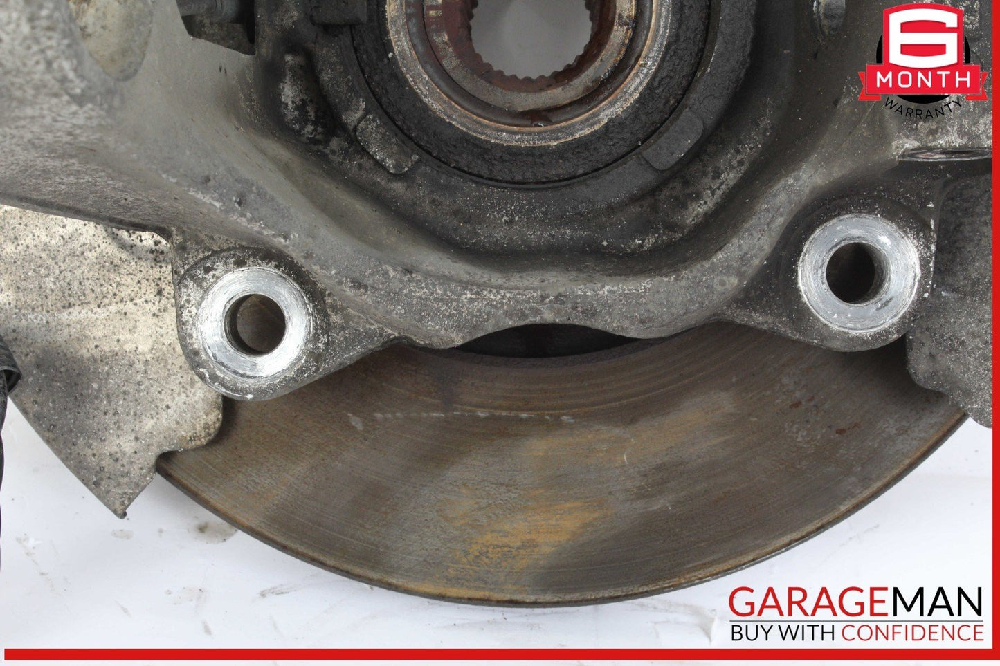 12-19 Range Rover Evoque Front Right Side Spindle Knuckle w/ Brake Rotor Disc