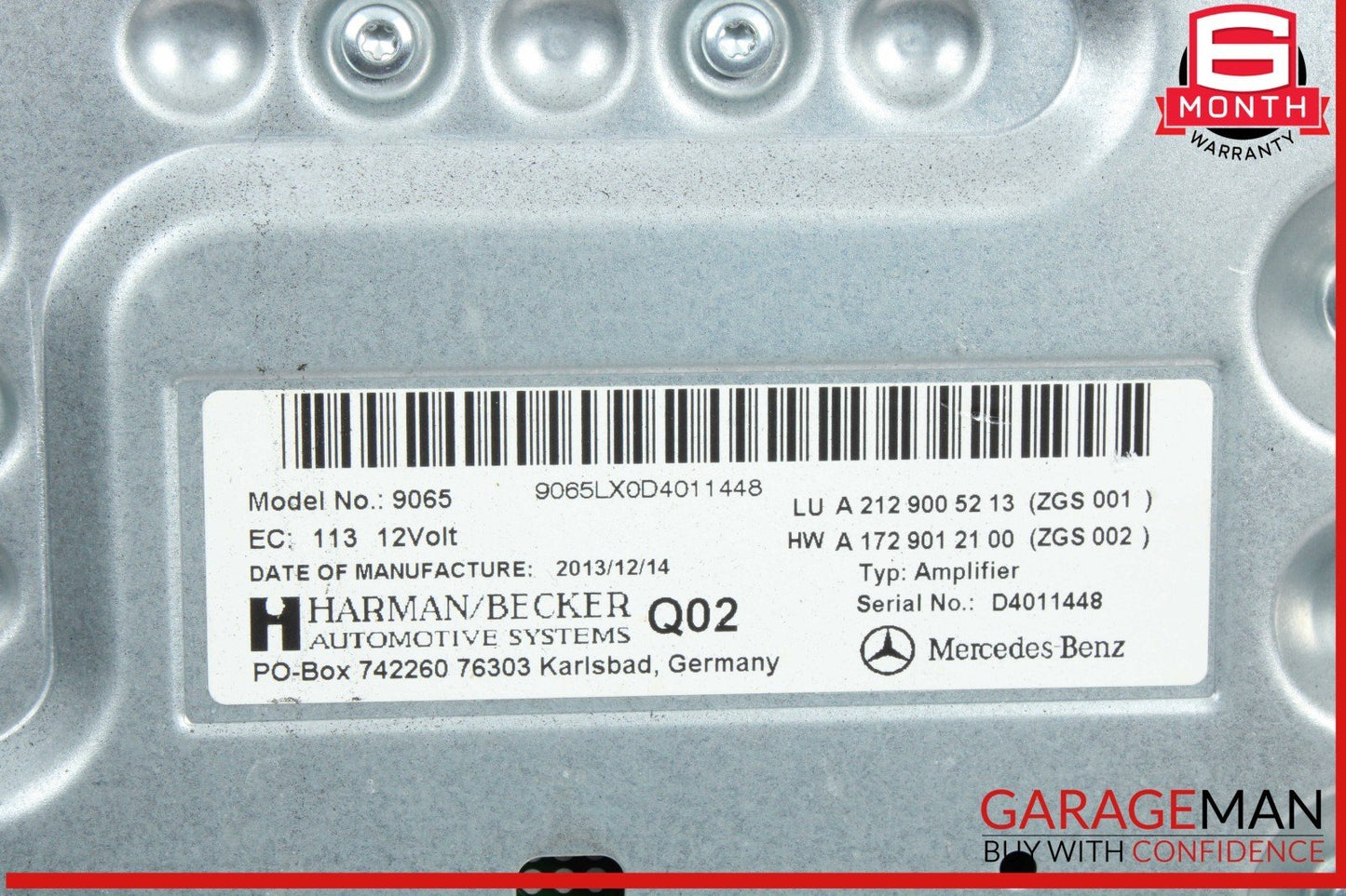 Mercedes-Benz E550 Amplifier 2129005213/ A2129005213/ A 212 900 52 13, 1729012100/ A1729012100/ A 172 901 21 00 2100 OEM