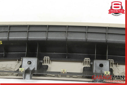 03-08 Mercedes R230 SL500 SL600 Rear Deck Shelf Speaker Trim Cover Panel Beige