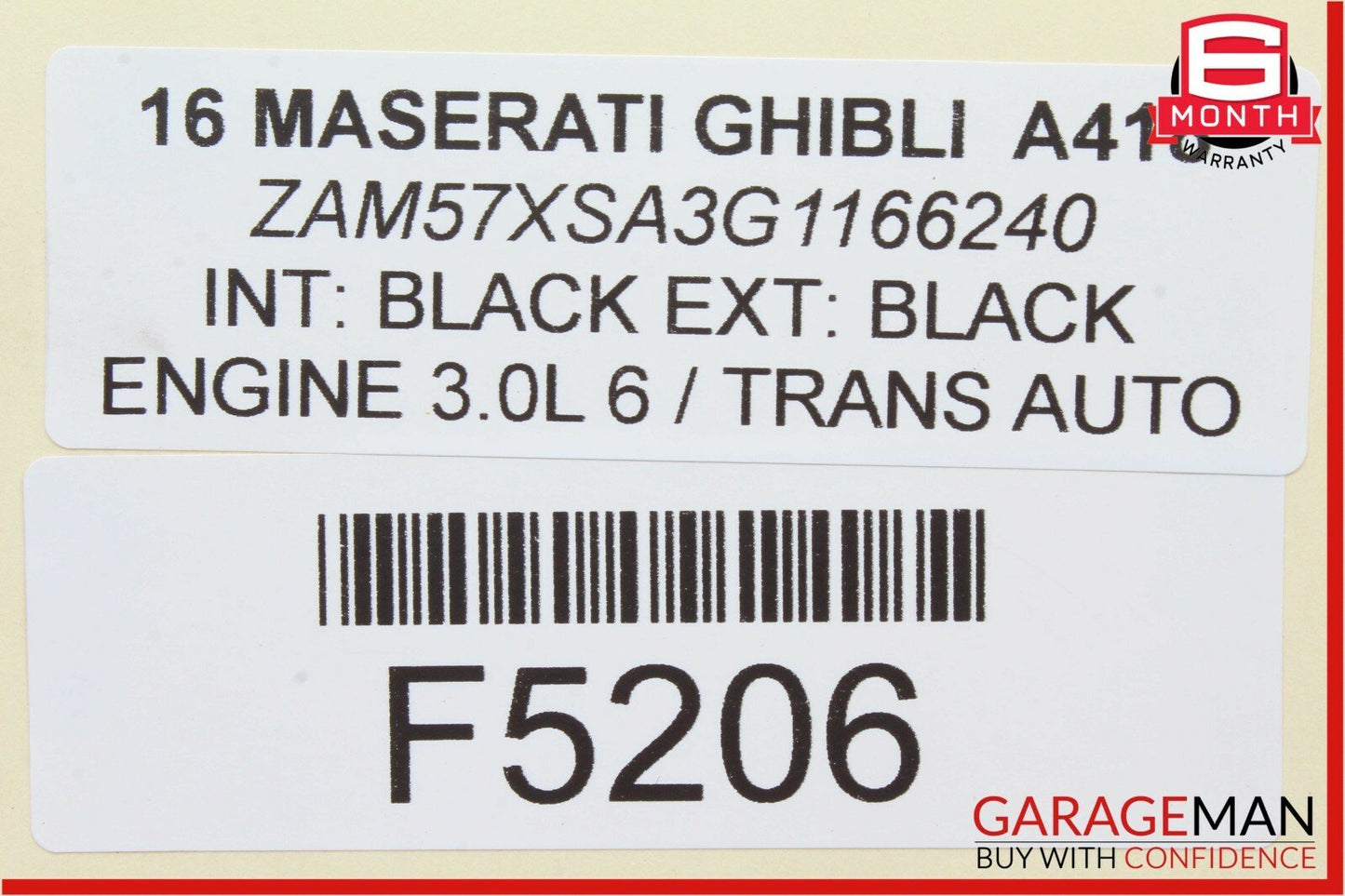14-17 Maserati Ghibli Front Left Driver Side Door Hinge Support Brackets OEM