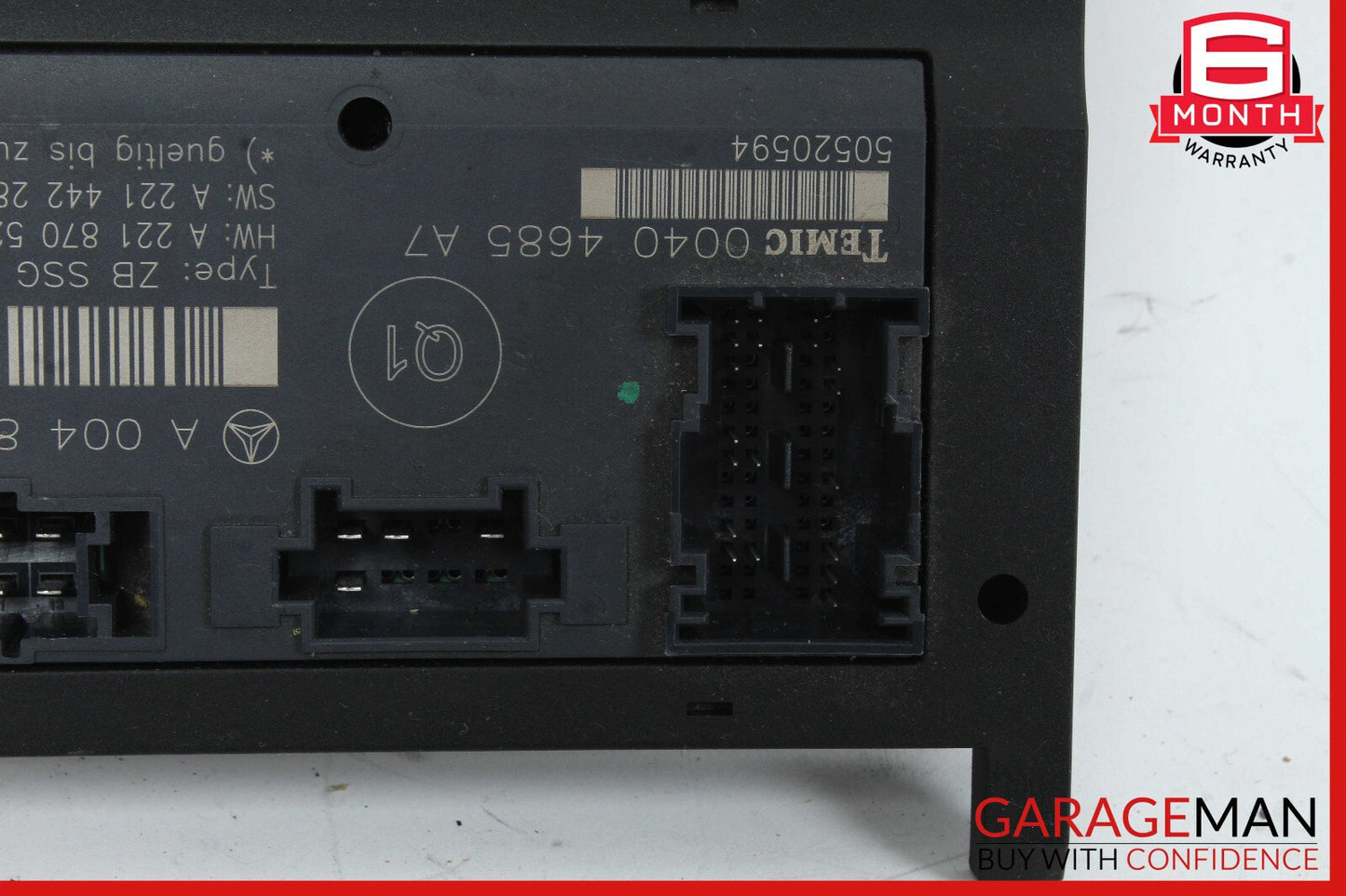 07-13 Mercedes W221 S550 S400 Front Right Side Under Seat Control Unit OEM
