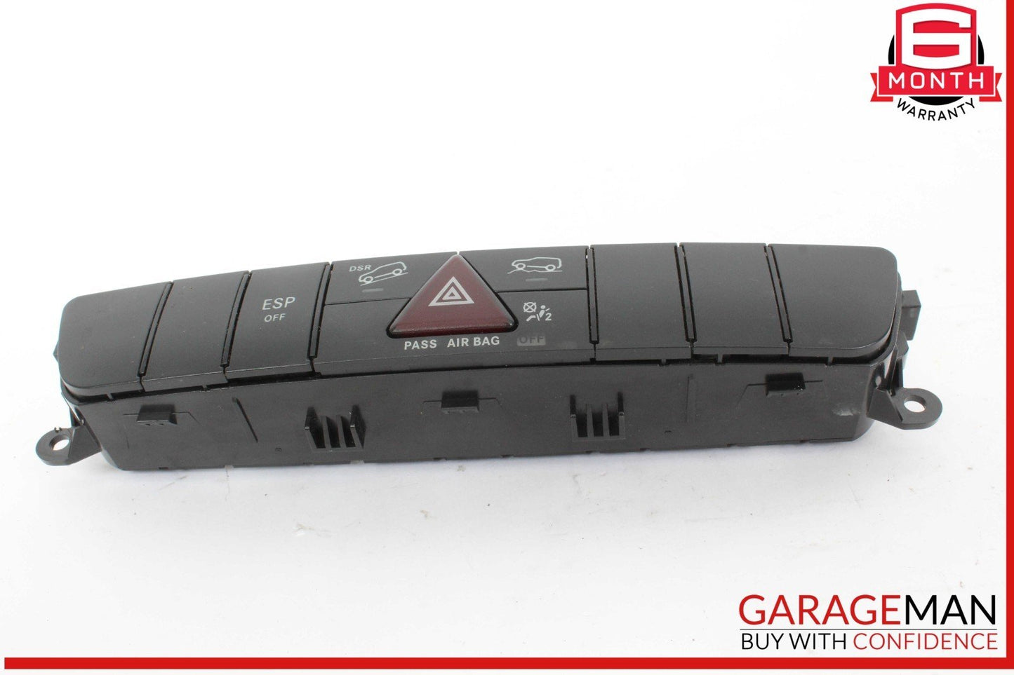 06-12 Mercedes W164 ML350 GL450 Center Console Hazard Control Switch Panel OEM