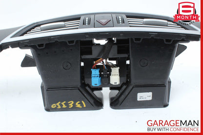 10-13 Mercedes W212 E350 Front Center Dash AC A/C Air Vent Grille Trim Assembly