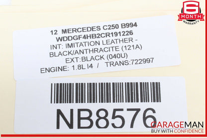 10-16 Mercedes W204 C250 E350 C300 Active Lane Assist Front Camera OEM