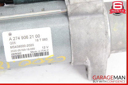 15-18 Mercedes W205 C300 2.0L DENSO Engine Starter Motor 2749062100 OEM
