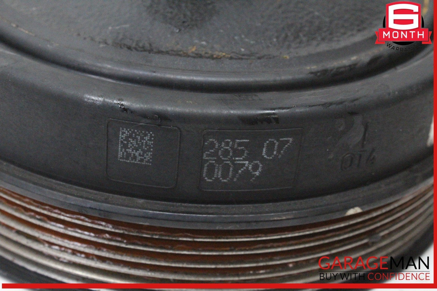 05-12 Mercedes W211 E350 Engine Motor Crankshaft Pulley Vibration Damper OEM
