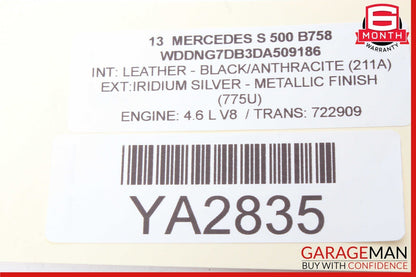 10-13 Mercedes W221 S550 S600 Rear Right / Left Door Loud Sound Speaker