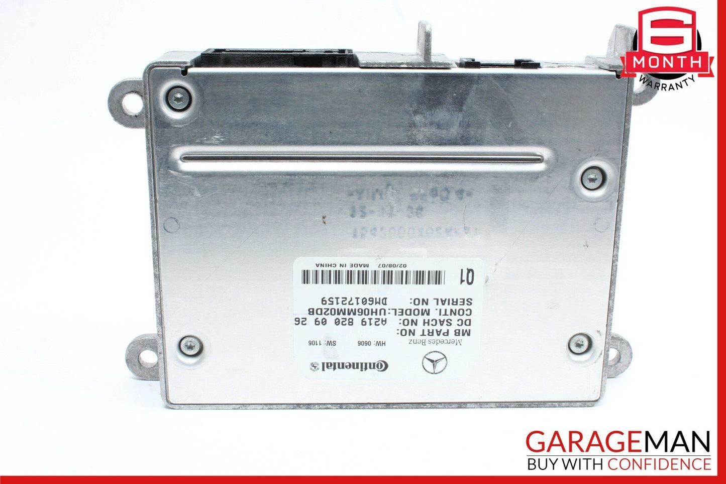 06-12 Mercedes W211 E350 SL550 Communication Control Module 2198200926 OEM