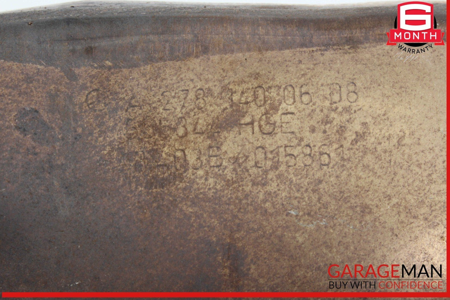 12-19 Mercedes X166 GL450 4MATIC Engine Exhaust Front Pipe Right Side OEM