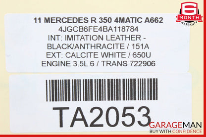 06-13 Mercedes-Benz R350 W251 Air Pneumatic Suspension Valve Block Airmatic 2513200158