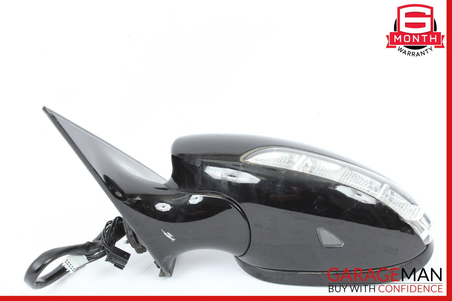 07-09 Mercedes W221 S550 Front Left Side Mirror Door Rear View OEM
