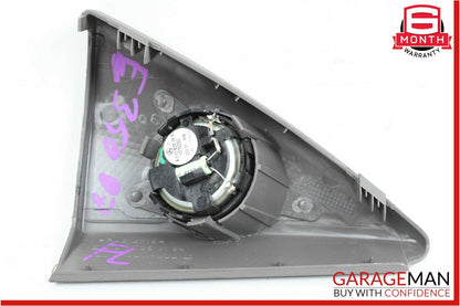 03-09 Mercedes W211 E350 Front Right & Left Side Door Corner Speaker Set Gray