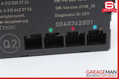 08-18 Mercedes W212 E350 SLK350 E400 Front Left Side Door Control Module OEM