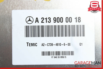 16-18 Mercedes W213 E400 Air Suspension Control Module 2139000018 OEM