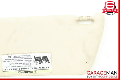 02-09 Mercedes W209 CLK350 C230 Sunvisor Sun Visor Right Passenger Side Beige