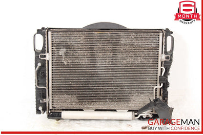 03-09 Mercedes W211 E350 Engine Motor Cooling Fan Radiator A/C Condenser Assy
