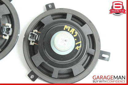14-18 Maserati Quattroporte Front Door Sound Audio Speaker Set of 2 Pc OEM
