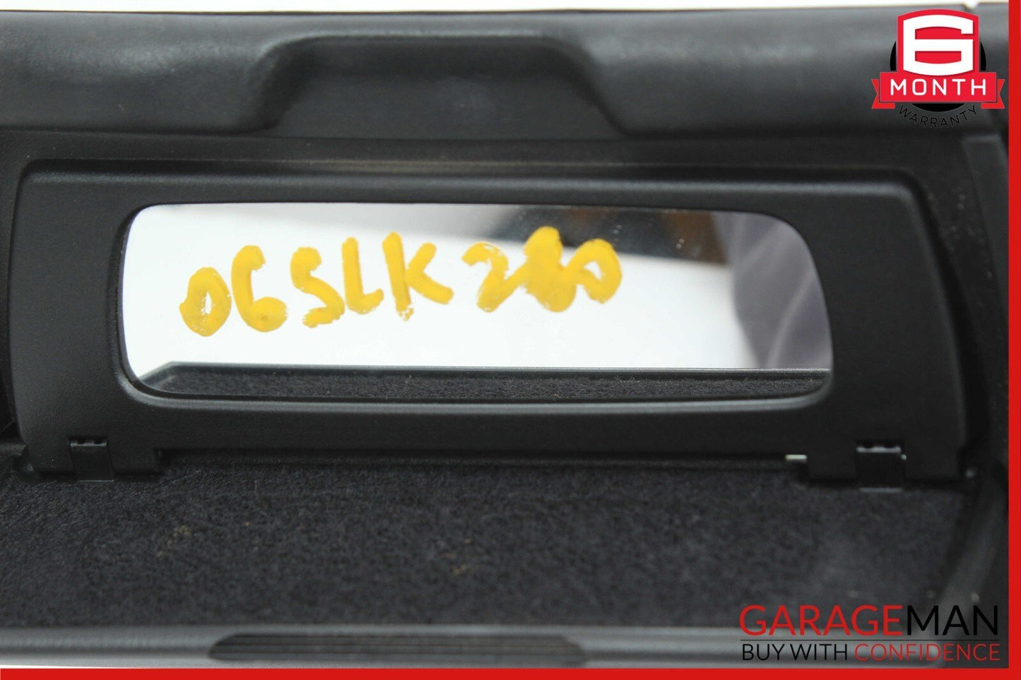 05-11 Mercedes R171 SLK280 SLK350 Front Left Sun Visor Sunvisor Shade Cover OEM