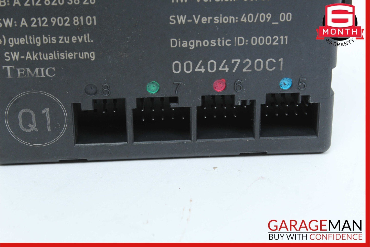 08-18 Mercedes W204 C250 C300 E400 Front Right Side Door Control Module Unit OEM