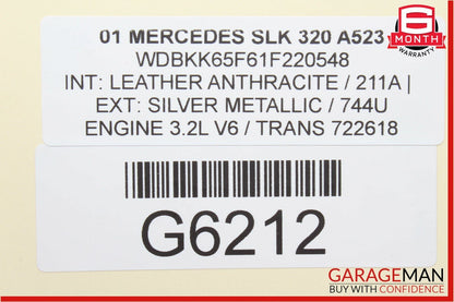97-04 Mercedes R170 SLK320 Left Side Convertible Roof Lock Latch Actuator