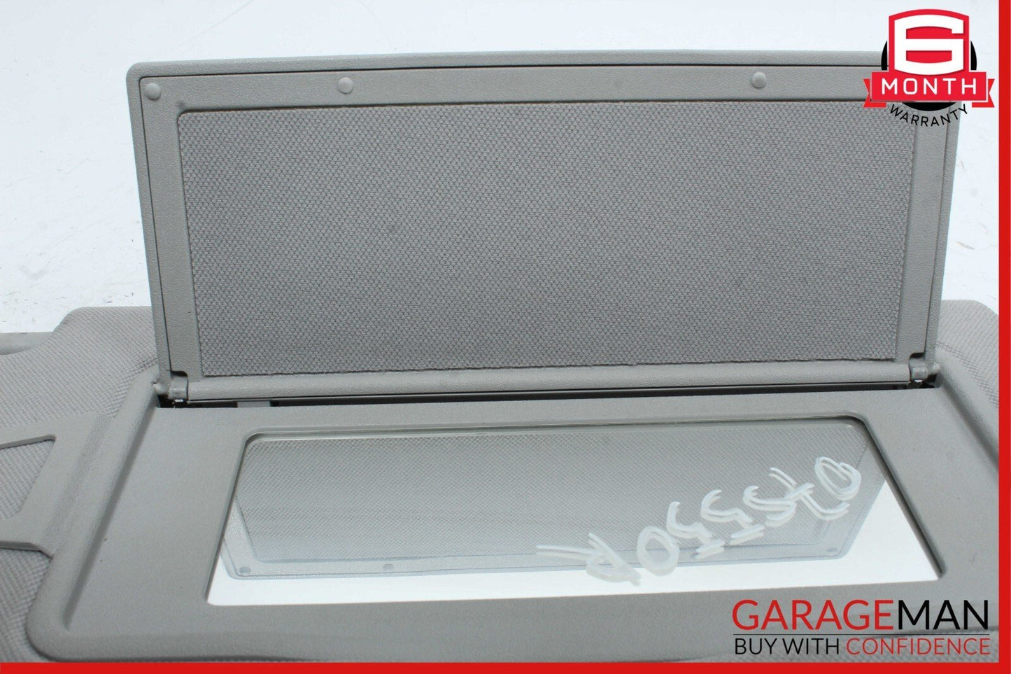 Mercedes W221 S550 Front Right Sun Visor Shade Sunvisor Grey Suede OEM