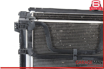 08-14 Mercedes W204 C300 Engine Motor Cooling Radiator AC A/C Condenser Assy OEM
