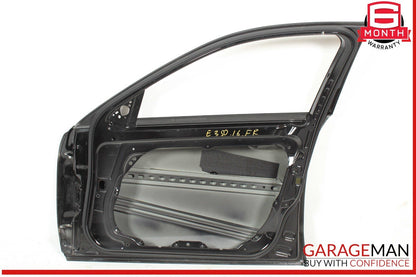 10-16 Mercedes W212 E350 Front Right Passenger Side Exterior Door Shell Black