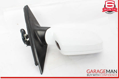 09-16 Audi S4 Front Right Passenger Side Door Rear View Mirror White OEM